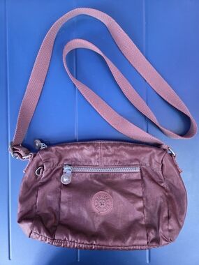 Kipling Women’s Small Crossbody Bag in Dusty Rose